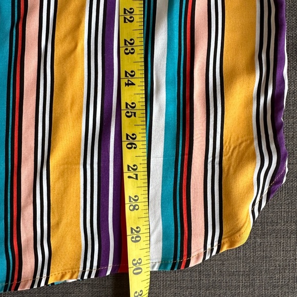 George | Multicolor Vertical Striped Tunic Dress | Shirt Dress - Picture 4 of 4
